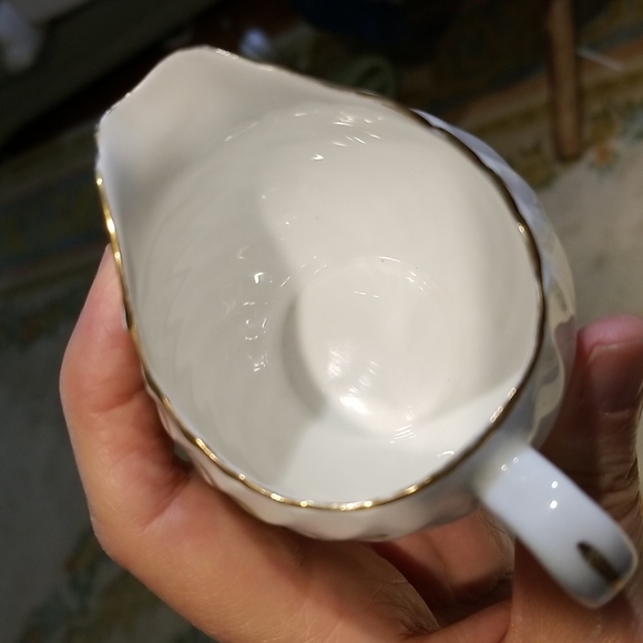 Royal Adderley "Lily of the Valley" Sugar and Creamer, Made in England - Picture 6 of 8